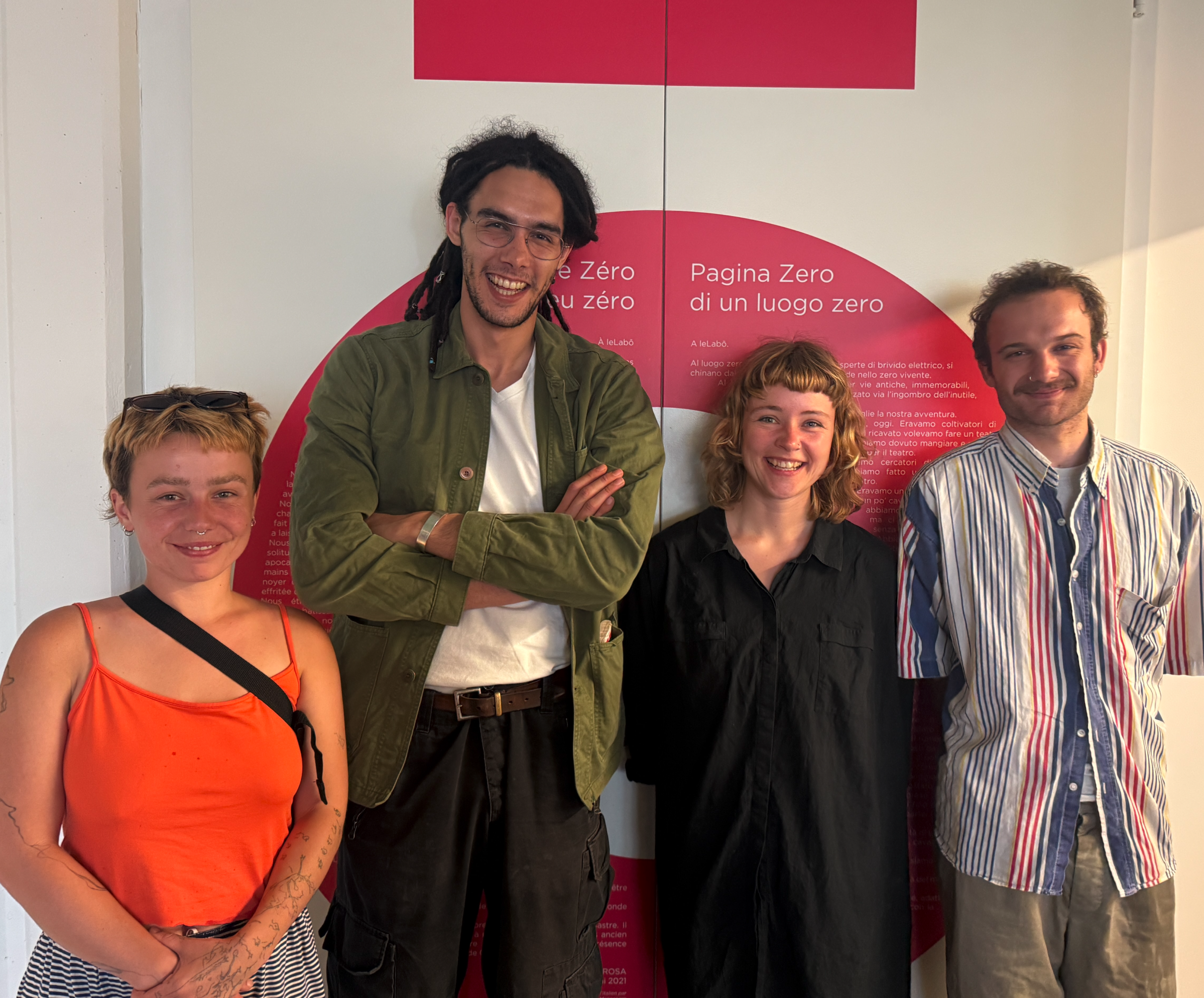 Gabrielle Pialoux, Emile Renaudot, Thérèse Weibel et Louis Balan